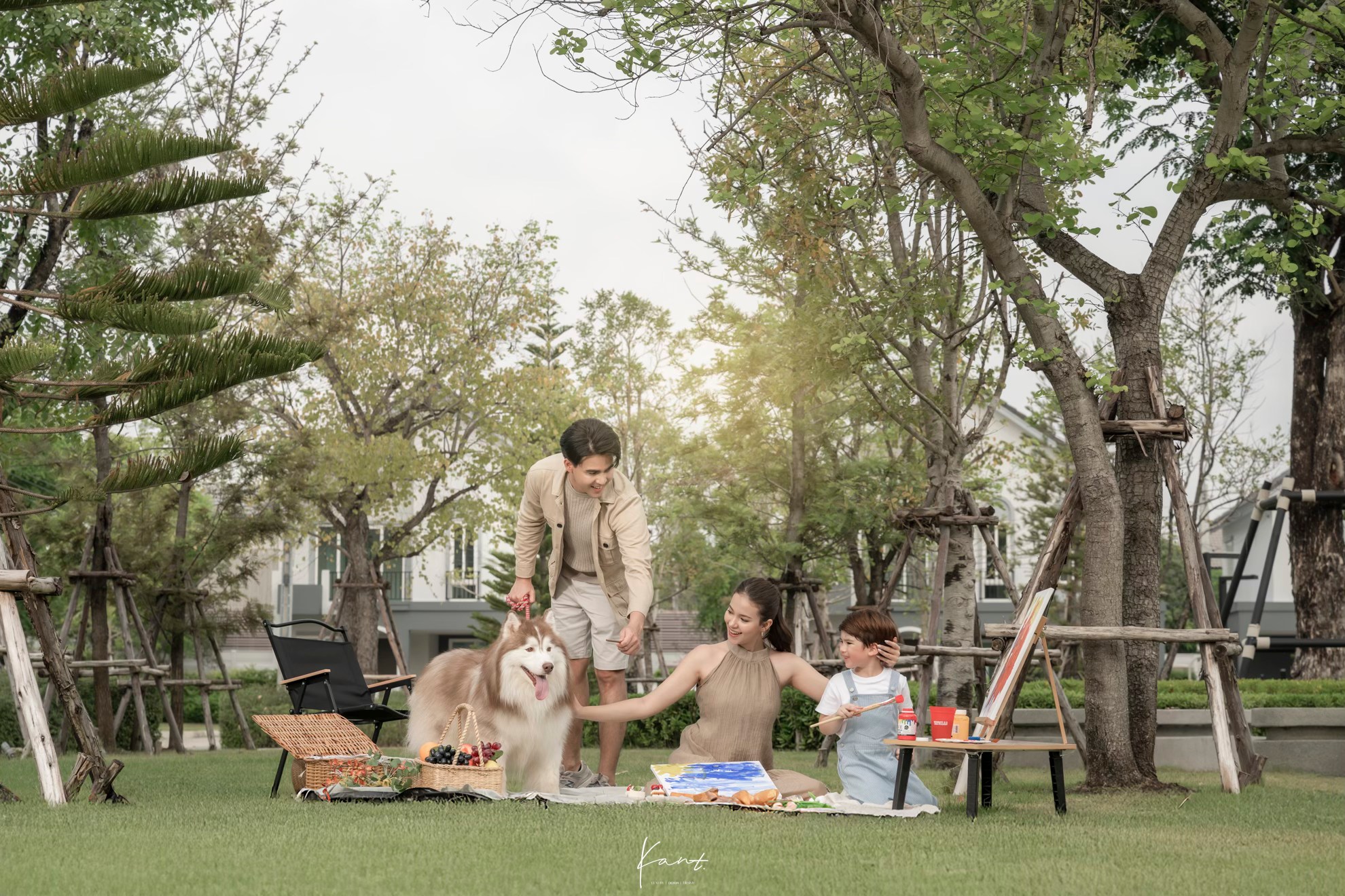 Foyer ทางเข้าบ้านเดี่ยว Hestia พร้อมโถงสูง Double Volume