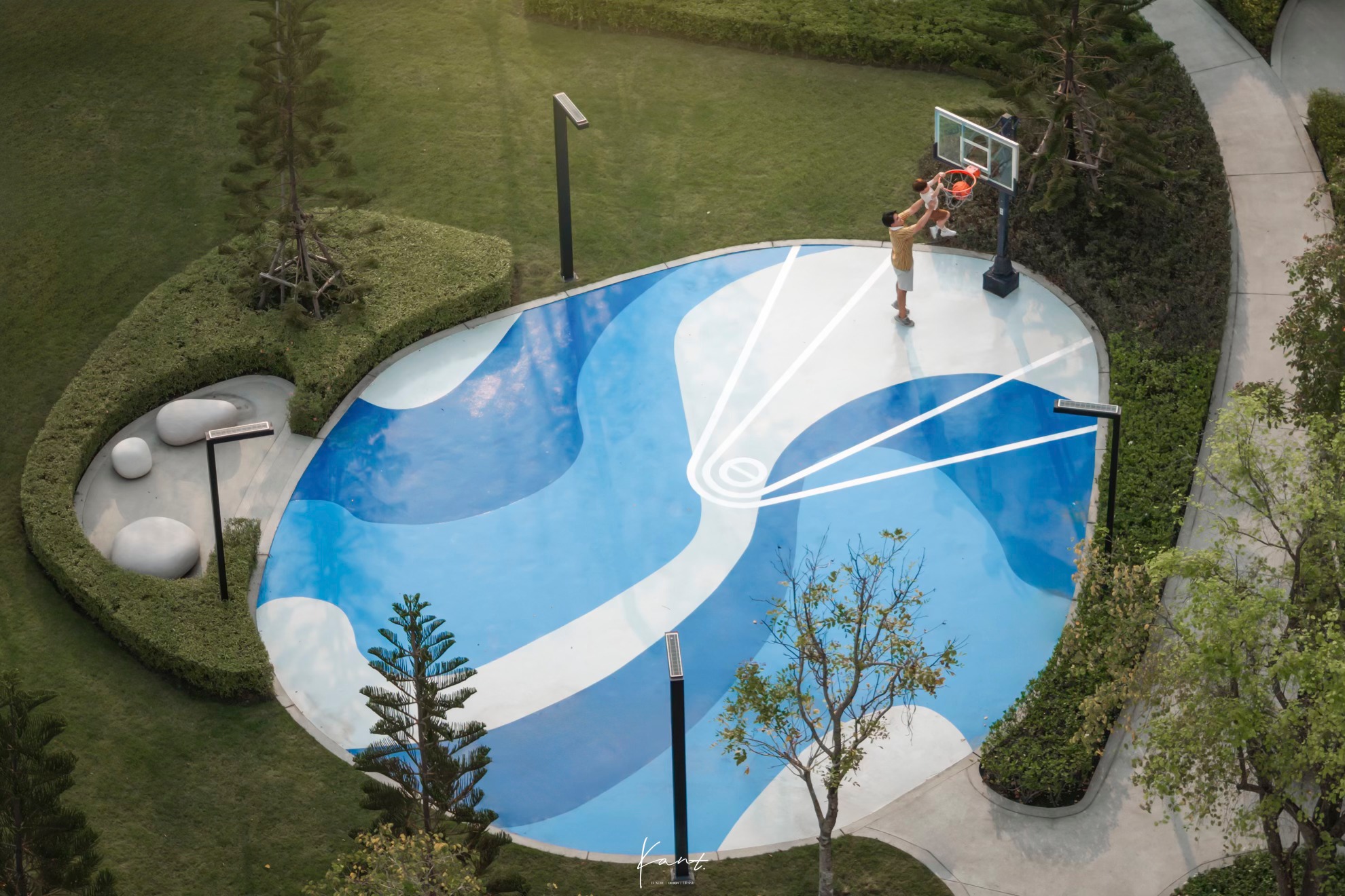 Street Basketball Court กลางแจ้ง CHEREA VICINITY