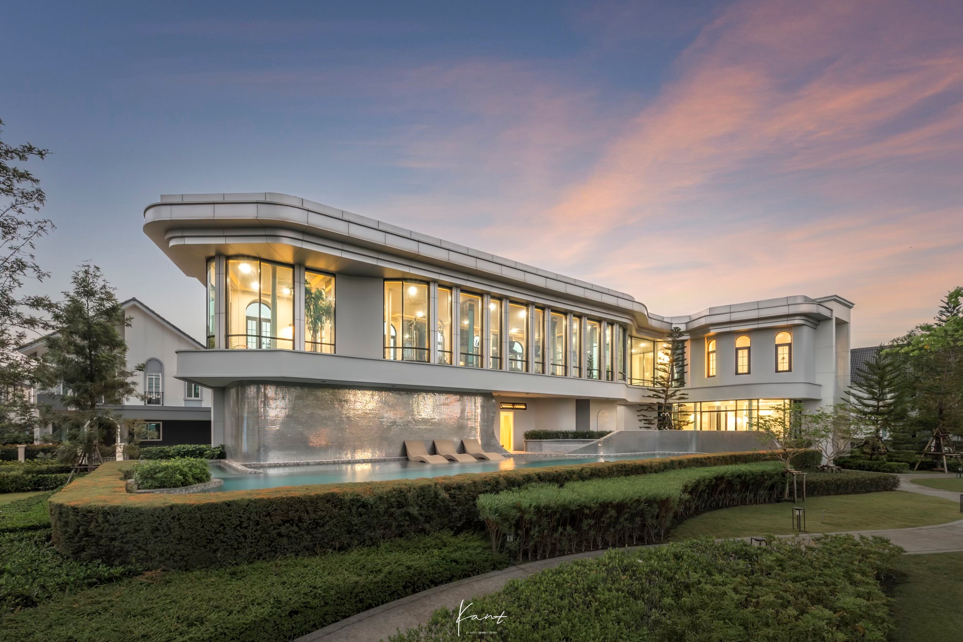 ถนนภายในโครงการ CHEREA VICINITY นนทบุรี