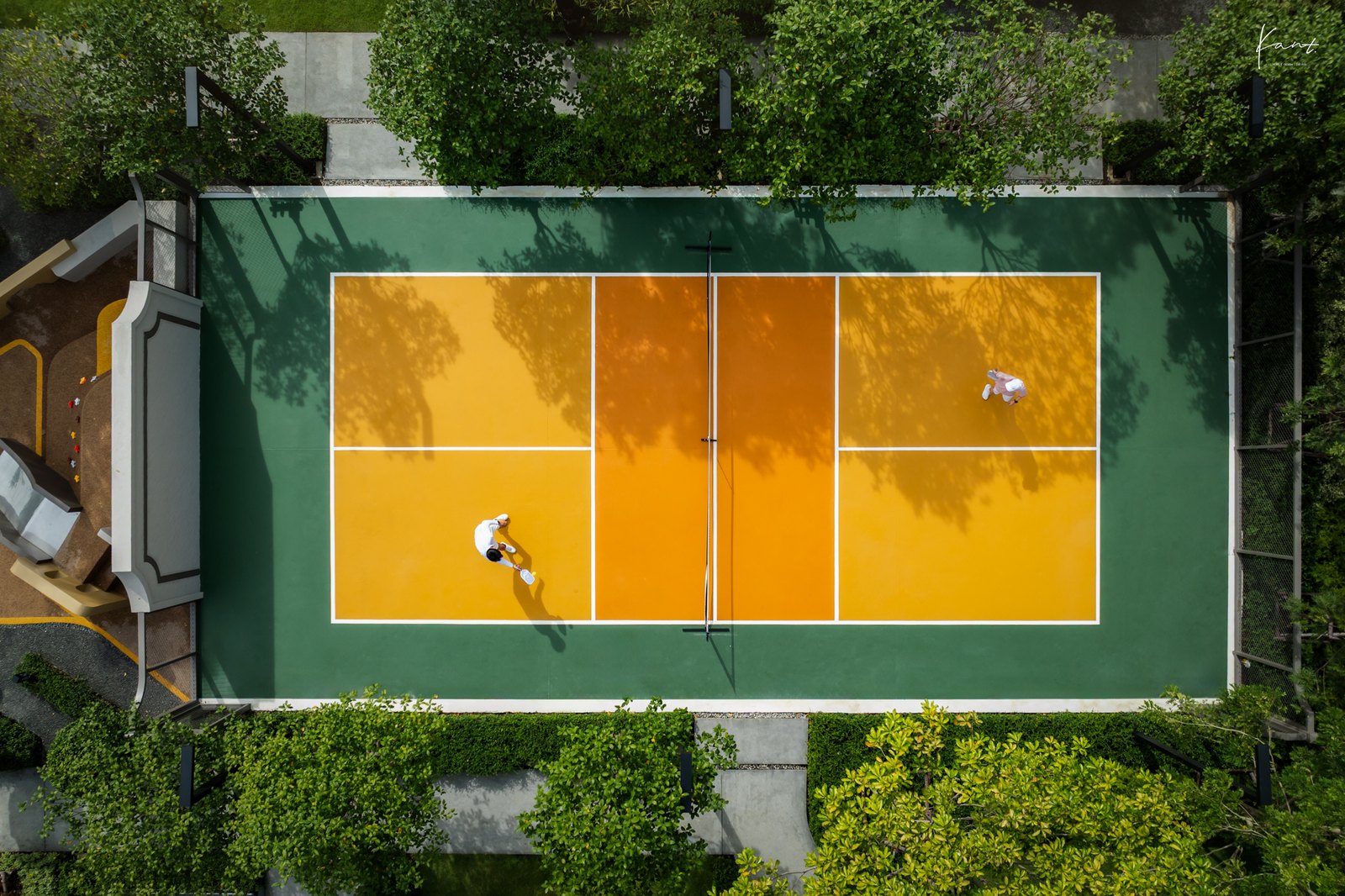 สนาม Pickle Ball ในพื้นที่ส่วนกลาง Grand Bangkok Boulevard ราชพฤกษ์-พรานนก