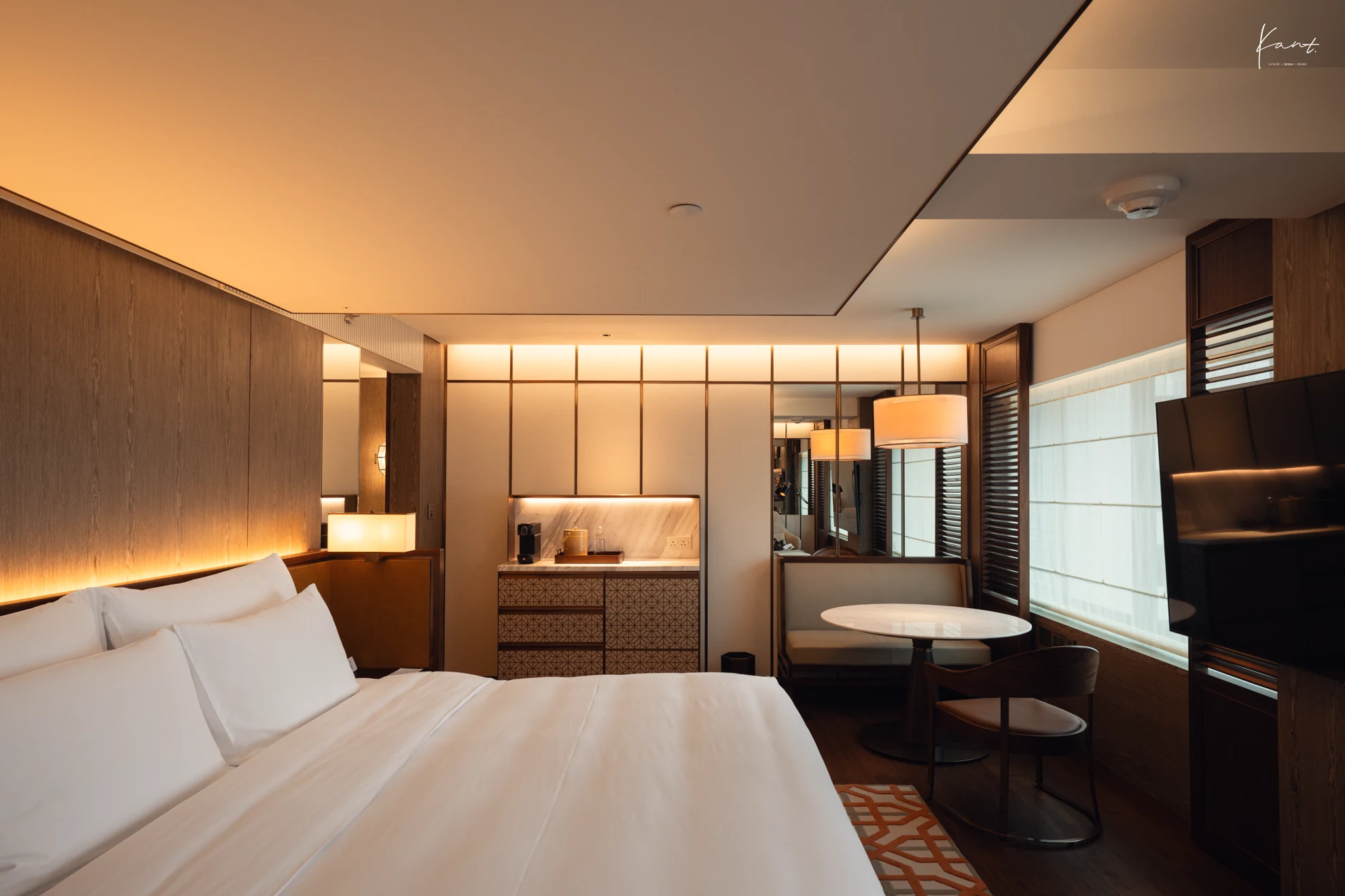 ห้องพัก Deluxe King ขนาด 54 ตารางเมตรมุมกว้าง