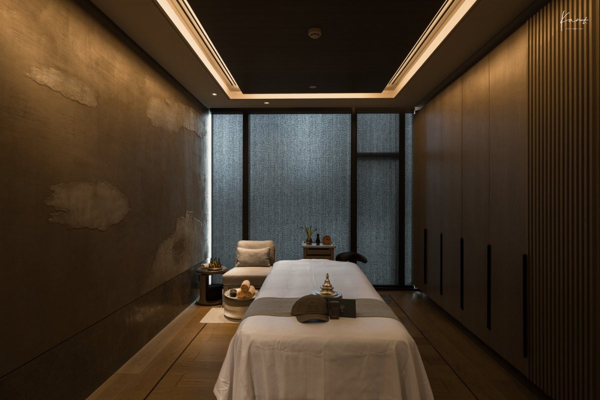 ห้องทรีตเมนต์เดี่ยวของ Aman Spa and Wellness