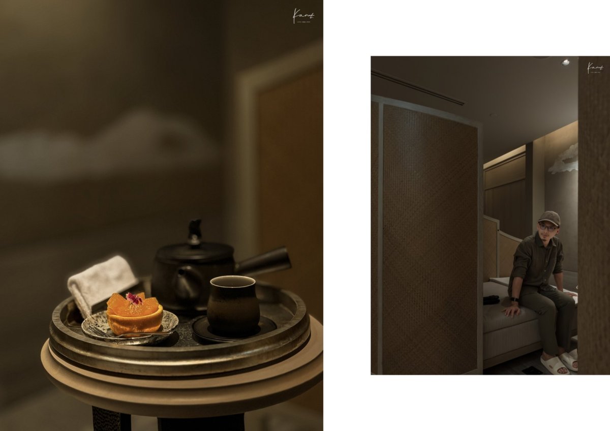 Relaxation Room ของสปาพร้อมน้ำชาและของว่าง