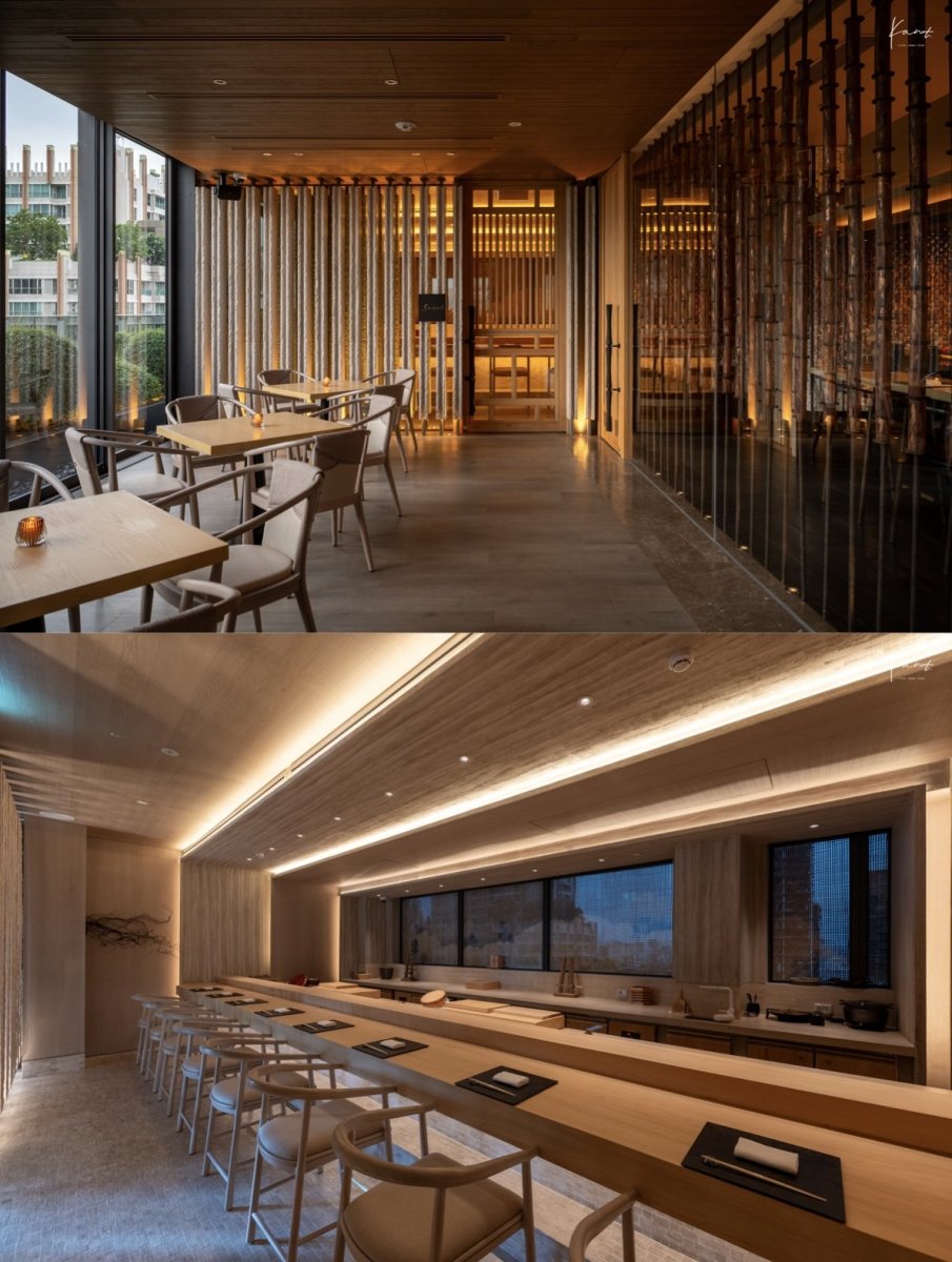 Aman Club บนชั้น 19 พร้อมเคาน์เตอร์และห้องอาหารญี่ปุ่น