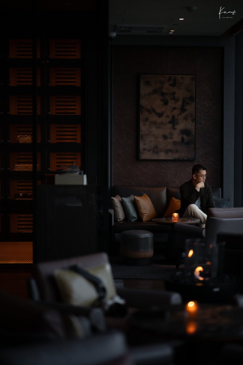ที่นั่งส่วนตัวใน Cigar Bar ของ Aman Club