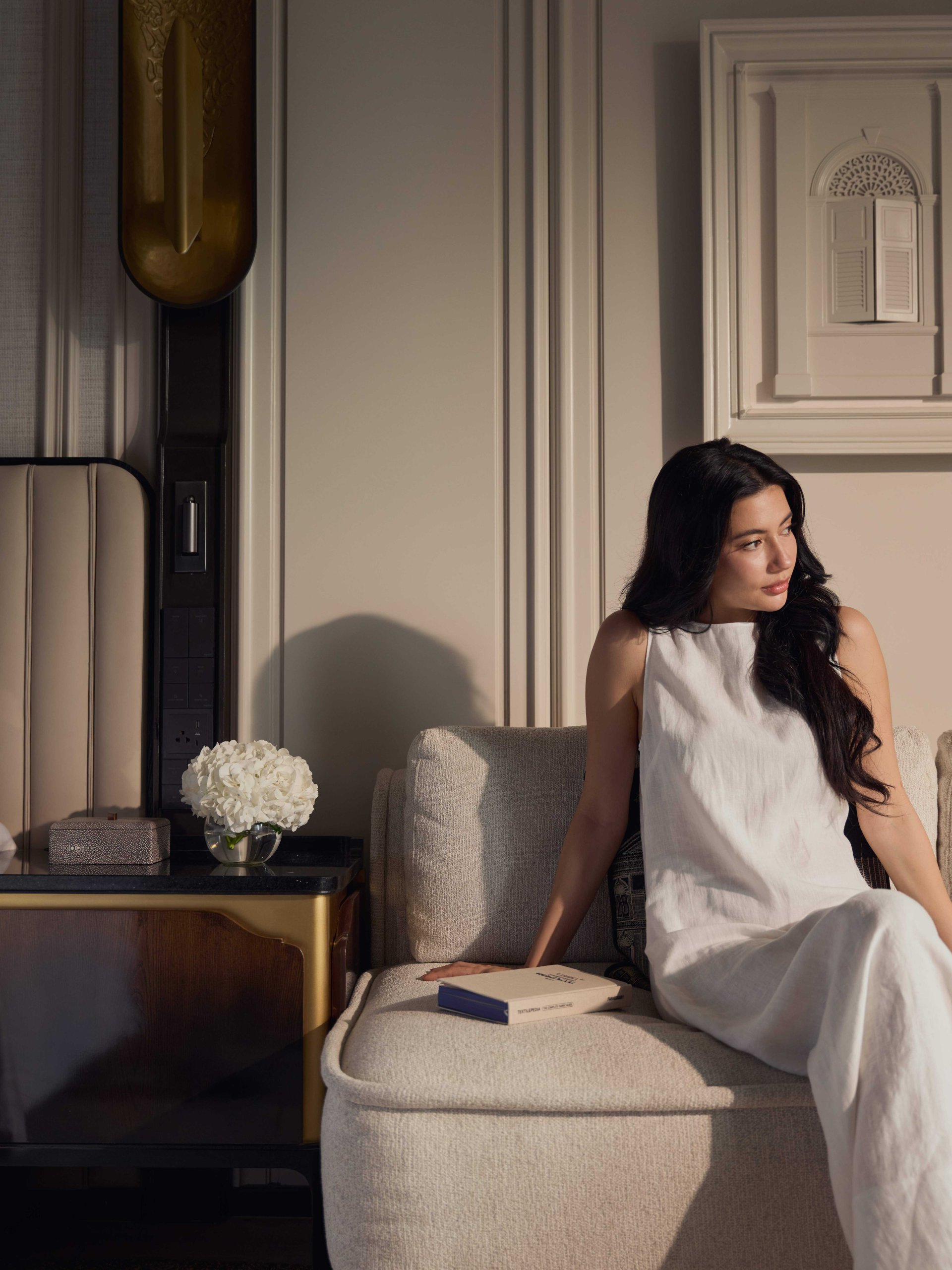 รายละเอียดการตกแต่งภายในห้องพัก The Langham, Custom House, Bangkok