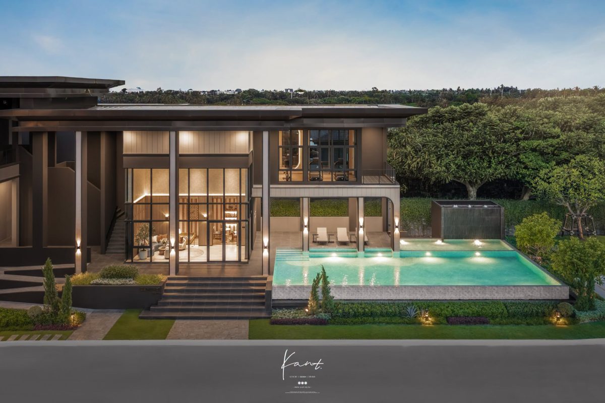 Clubhouse กับสระว่ายน้ำตอนเปิดไฟ